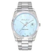 Mathey-Tissot Mathy Orient Special Edition Stainless Steel Ice Blue Dial Quartz H450APSK Men's Watch šviesiai mėlyna spalva