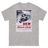 Vintage Advertising Cartolina DKW Monte Carlo Autounion T-Shirt L