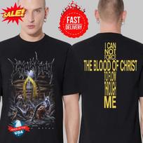 Immolation Band Here In After Tee The Blood Of Christ Two Sides T-Shirt L brown