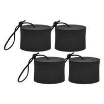 4 Pieces Kayak Plug with Cord Paddle Drip Rings, Replacement Part Canoe Drain Hole for Boat L