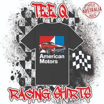 American Motors AMX Black Tee AMC ~ Premium Gildan Cotton Unisex T-Shirt S