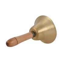 Handbells Brass Handbells Poplar Handles Ring Bells Rocking Instruments Perfect for Holiday Party Decoration