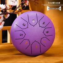 Ethereal Handpan: 6/10/12/14 inch Steel Tongue Drum with 8/11/13/15 Tones. 14 inch