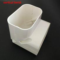 PVC centrinio oro kondicionieriaus dekoratyvinis dangtelis, vamzdelis, laidų jungties korpusas. Tinka 3 6P AC. Patikimas veikimas.