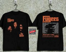 T-shirt Score Fugees 1996 Tour Concert 90'S Rap Ready Hop Hip Not Classic Tee XL