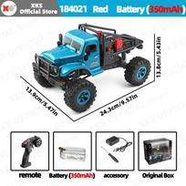 XKS WLtoys 184021 184020  rc cars 4WD  Remote controlled off-road vehicle 1/18 2.4g Simulated car model