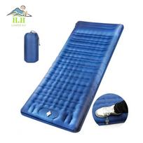 Professional Air Camping Sleeping Pad Mattress 195*66*12cm tamsiai mėlyna spalva