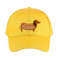 Hotdog Weiner dog Woman Man Summer Baseball Cap Adjustable with Curved Brim Duckbill Cap Protection Sun Hats Adjustable
