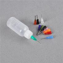 Kanifolijos litavimo fliuso adata dozavimo dozatoriaus buteliukas 30 ml + 11 adatų