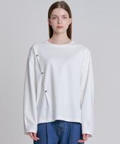 Zensai Pintuck T-Shirt White M