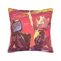 R-Radiostatic Vox Alastor  Pillowcase Stuff Printing Cushion Cover Decor  Pillow Case Cover Home Multiple Sizes 30×30cm