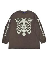Row Lab Bone Cracked Binder Long Sleeve (Brown) M