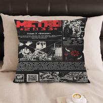 M-Metro 2033 Anime Pillow Anime Pillow Sofa Bed Head Pillow Cover Cushion Cover 45x45 Cm Fashion 30x30cm