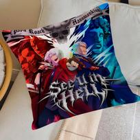 Famous Anime D-Devil May Cry   Cushion Cover Pillowcase Upholstery Sofa Throw Pillow Home Decor Pillowcas 30x30cm