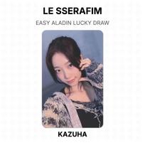 LE SSERAFIM EASY ALADIN LUCKY DRAW Official Photocard KAZUHA