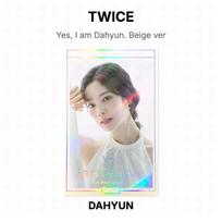 TWICE Yes, I am Dahyun. Beige ver Official Photocard DAHYUN 02