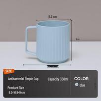 SASOCD Anti-bacterial Mouthwash Cup 10.8*8.2*9.0cm mėlyna