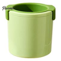 Freezer Ice Sphere Mold Silicone Ball Maker Cup, Easy Release Mold, Durable Food Grade Whiskey Cocktail Drinks Making for Kitchen Cup žalia
