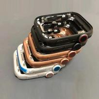 Korpusas Vidurinis Rėmelis Su Skaitmenine Karūnėle Maitinimo Mygtuku Garsiakalbio Juostelės Kabelio Surinkimas  Apple Watch Series 4 5 SE 6  7 40 mm 44mm Blue black