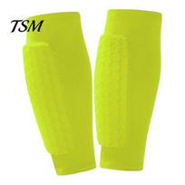 Moisture-wicking Soccer Gear Shin Guards for Kids Youth Adult Calf Compression Lightweight Sleeve with Honeycomb Pads Protective Football Durable EVA M