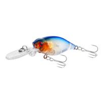 4g Floating Hard with Long Bill, Ball Weighting and Treble Hooks for Fishing one size