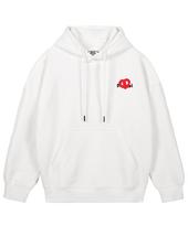 Biel Pretzel Logo Hoodie White M (Brushed)