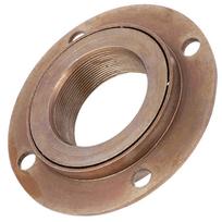 Metal Four Hole Toothless Flywheel Free Wheel Accessory for Electric Scooter brown
