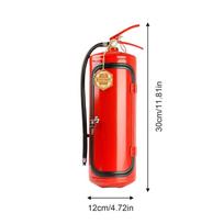 Mini Bar FireExtinguisher Handmade Liquor Storage Box Champagne Wine Cabinet Storage Decoration Christmas Gifts raudona