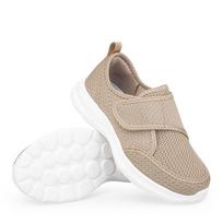New walking shoes large size non-slip Velcro widened and fattened rehabilitation shoes fat sugar foot shoes 36