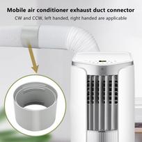 Portable   Conditioner Exhaust Hose Coupler CW CCW Thread AC Coupling Extension Connector