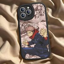 Jujutsu Kaisen Anime Itadori Yuji Classic Vintage Phone Case Hard Leather For IPhone 16 15 14 13 12 Mini 11 14 Pro Max Xs X Xr iphone 11