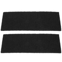 2pcs Pet Cat Litter Box Filter Activated Carbon Filters Cat Litter Boxes Charcoal Filter Automatic Charcoal Filters For Cats 25.50X9.00X1.90CM juoda