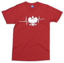Koszulka Polska TShirt Poland Flag Football Emblem Polish Eagle Gift Unisex Tee S