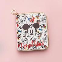 Disney Mikės ir Mini Pelės Pasų dėklas Yra Dokumentų krepšys, Į Kurį Galima Dėti Korteles, Tapatybės Dokumentus, Grynuosius Pinigus ir Monetas Kelionėms ir Apsipirkinėjimui 11*8.5*2