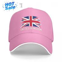 Unisex Sandwich United Kingdom Flag Great Britain UK Baseball Cap Men Women Hip Hop Caps Snapback Golf Hat Fishing One Size