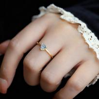 Ventfille   Silve Tiger Eye Stone Irregular Ring For Women Girl Fashion Versatile Originality Gift Dropshipping