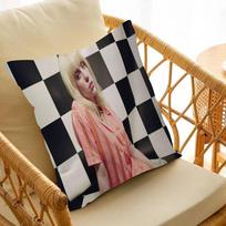 Famous Singer B-billieS Singer Cushion Cover 30x50 Polyester Sofa Cushions Decorative Throw Pillows Home Decoration Pillowcover 30x30cm