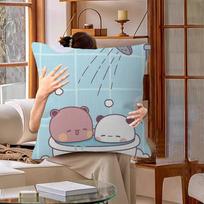 BuBu And DuDu Cushion Cover Decorative Pillow Sofa Home Decor Case Pillow Cases 30x30cm