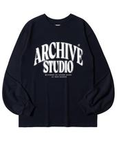 Another Archive Noise Archive Studio Long Sleeve_Navy White/L