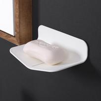 1PC soap box Wall-mounted soap holder No punching soap box Drain toilet soap holder Wall-mounted soap box Non-suction cup balta