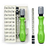 Mini 32-in-1 Precision Screwdriver Set Magnetic Phillips Bits Multifunctional Hand Repair Tool Kit for Phone Watch Glasses PC