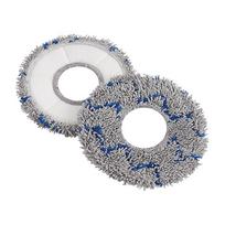 Mop Cloth For Ecovacs Deebot X5 OMNI /X5 PRO OMNI /X5 MAX/X5 PRO/X5 Pro Ultra Robot Vacuum Cleaner Mop Pad Spare Parts Accessories as the picture šviesiai pilka spalva
