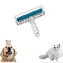 Dropshipping Winter Plastic Pet Hair Remover Roller with Reusable Lightweight Design for Household Cleaning Tools (Blue,M) mėlyna