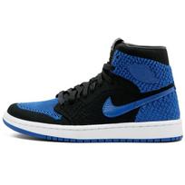 Jordan 1 Retro High Flyknit Royal 919704-006 41 karališkos mėlynos spalvos/juoda