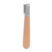 1/2PC Hair Loss Professional Pet Hair Removal Knife Dog Comb Stainless Wooden Handle Stripping Hair Remover Grooming Accessori