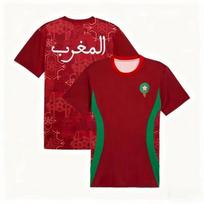 Morocco National Team Football Jersey Shirts  TShirt Tee Boys Top Adults Children  Kids Quick Dry T Shirt 100