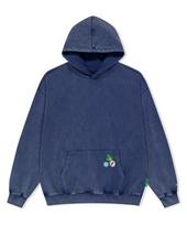 Yes Ic Y.E.S Badges Hoodie Cobalt Blue S