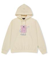Yes Ic Y.E.S Pointing Hoodie Ecru Xl