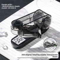 1Pcs Portable Stapler Portable Binding Machine Mini Binder Labor Saving Home Use Stapler Office Stationery for School Supplies juoda