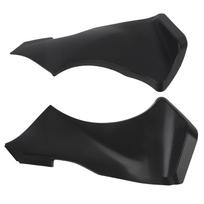 2 Pcs Motorcycle Air Duct Tube Fairing Cover Anti Slip Stripe Side Air Tube Cover for ZX‑6R 2005 to 2006